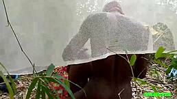 indian creampie in forest with big ass