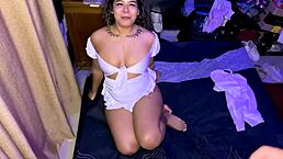 Unbelievable! Curly-Haired TikTok Star's Intimate Video Leaks. See Her Slapped and Licked!