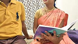 Madam Seduces Teacher for Hardcore Sex with Hindi Audio