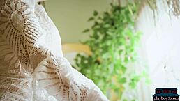 Teen Jane Wilde strips naked, shows hairy pussy for Playboy.