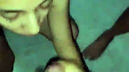 I cum on her face in this homemade threesome