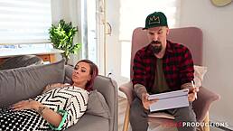 Lili Cocksinhell Feels Intense Pleasure From Monster Cock On Kitchen Table