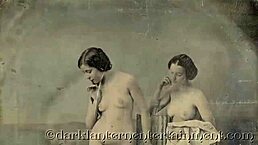 Victorian gentleman’s erotic confessions in retro group scene