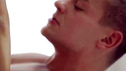 Forbidden bedtime quickie with huge cumshot on big ass