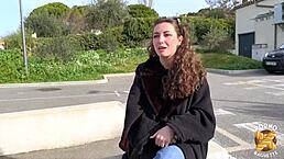 Wow, Livia, this French beauty, wants a hard banging session!