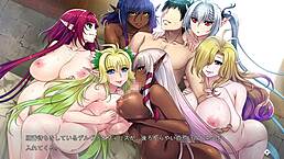 Welcome to the forest of succubus harem 66 with big tits and anime action