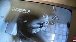 Angelica在马桶上猛撸大鸡巴