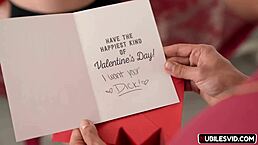 Crystal Rush as stepmom fulfills a naughty Valentine's wish.