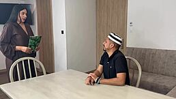 el prisionero slams melanilatina hard with his massive cock in rough doggystyle. part 1 gets intense!