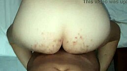 Watch this blonde latina take a cumshot in doggystyle position?