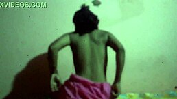 Playing a new game with hot latina step sister, revealing her small tits for the first time in homemade fun