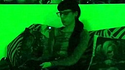 Beth kinky goth domina smokes?