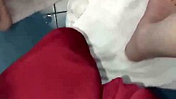 Italian Girl Warms Pussy on Pissed Phone