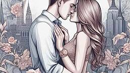 Italian couple fucking in bed with cumshot on tits?