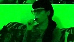 Beth kinky goth domina smokes?