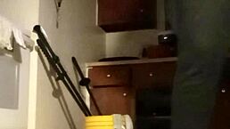 Amateurs enjoy working out to music in lively session.