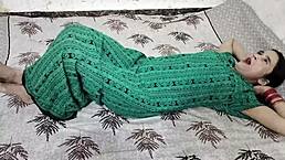 Horny Indian couple banging on New Year night