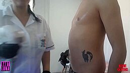 Colombian Babyluna939 Ends Laser Hair Removal with Happy Ending Massage