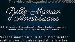 Belle-Maman’s Anniversary Surprise with FRENCH AUDIO PORN in Doggystyle Action