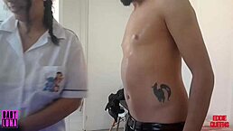 Colombian Babyluna939 Ends Laser Hair Removal with Happy Ending Massage