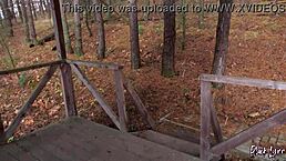 gifted black lynn craves risky forest quickies.