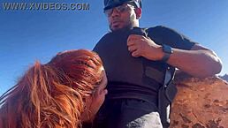 Hey inmates, wanna suck this officer’s big black cock now?