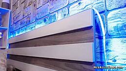 japanese babe fingers shaved pussy on solo webcam show