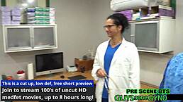 Angel Ramiraz shines on take your daughter to work day in latex.