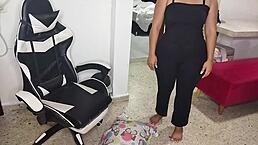 enjoying my latina step-nephew at home, wow!