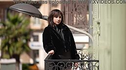 Abby 20 fresh casting with deepthroat and cum in mouth.