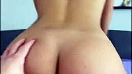 pretty brunette aubry babcock, busty college coed, finally lets me fuck her in pov.