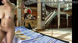 i orgasm in the shopping mall with agarabas and olpr