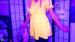 Amateur ebony teen shows off her sexy body, making dudes horny for rough sex