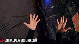 Gabbie Carter Feels Intense Pleasure in VR Game