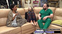 Dr Tampa - Aria Nicole Tries Out a Foley Catheter 😏