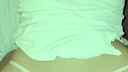 sexy filipina takes double penetration with vibrator and dick doggystyle