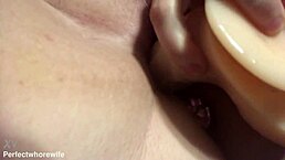 Double with huge dildo and butt plug 😏