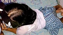 Secret Intense Fuck With Classmate In Garage