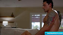 sexy busty brunette queenie sateen craves ryan driller’s massive shaft from behind