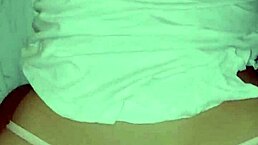 sexy filipina takes double penetration with vibrator and dick doggystyle