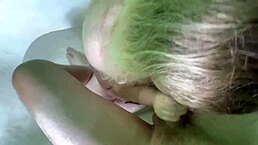 Friend's wife sneaks a bathroom suck and swallows cum!