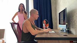 Cuckold Cleans Up Creampie!