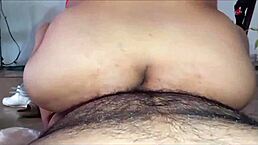 I'm fucking my fat friend with big ass from the factory