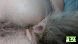 Watch that hairy toy in my ass! Silent farts?