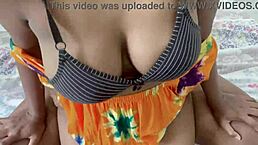 Hey, watch this Desi bhabhi get rough with husband’s hardcore pounding!