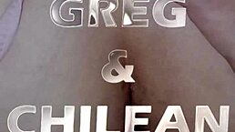 sexy filipina takes double penetration with vibrator and dick doggystyle