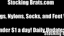 jessie and sasha sucking on mistys cute little 18+ toes