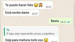 Latina Lady Begs for More on Web Chat in Phone Sex Part 2!