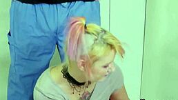 Randy nympho gets ANAL in asylum for therapy