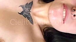 Argentinian latina explores bdsm with saliva fetish in this trailer.